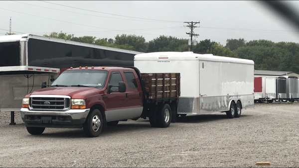 Ford with trailer